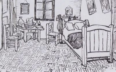 La camera da letto di Vincent ad Arles
